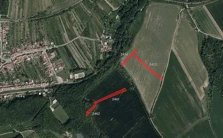 Prodej pole 40 752 m², Lipov, okres Hodonín