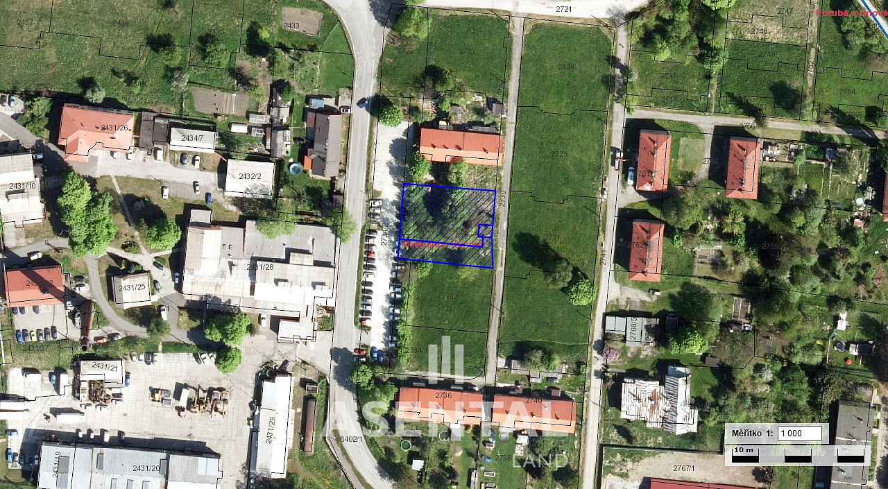 Prodej komerčního pozemku 1 025 m² – fotografie 2