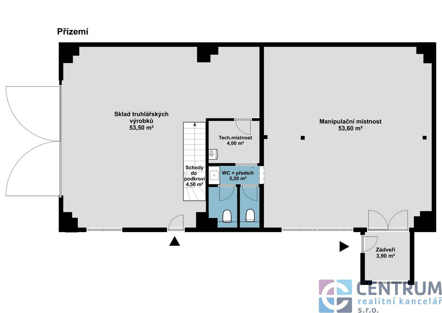 Pronájem obchodních prostor 240 m² – fotografie 4