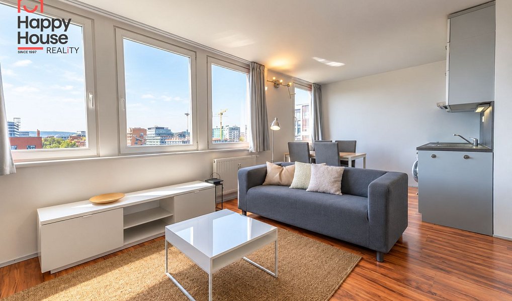 Pronájem bytu 1+kk, 37 m², Karlín - Praha 8, Praha