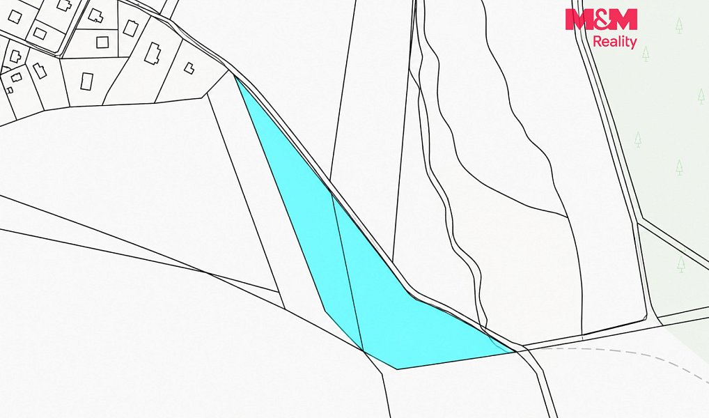 Prodej pole 5 712 m², Zahořany – náhled fotky 5