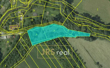 Prodej zahrady 3 371 m², Prostřední Poříčí, okres Blansko