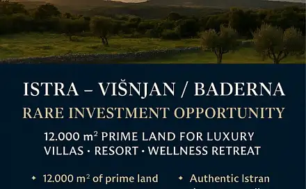 Prodej stavebního pozemku 12 005 m², Višnjan, Chorvatsko