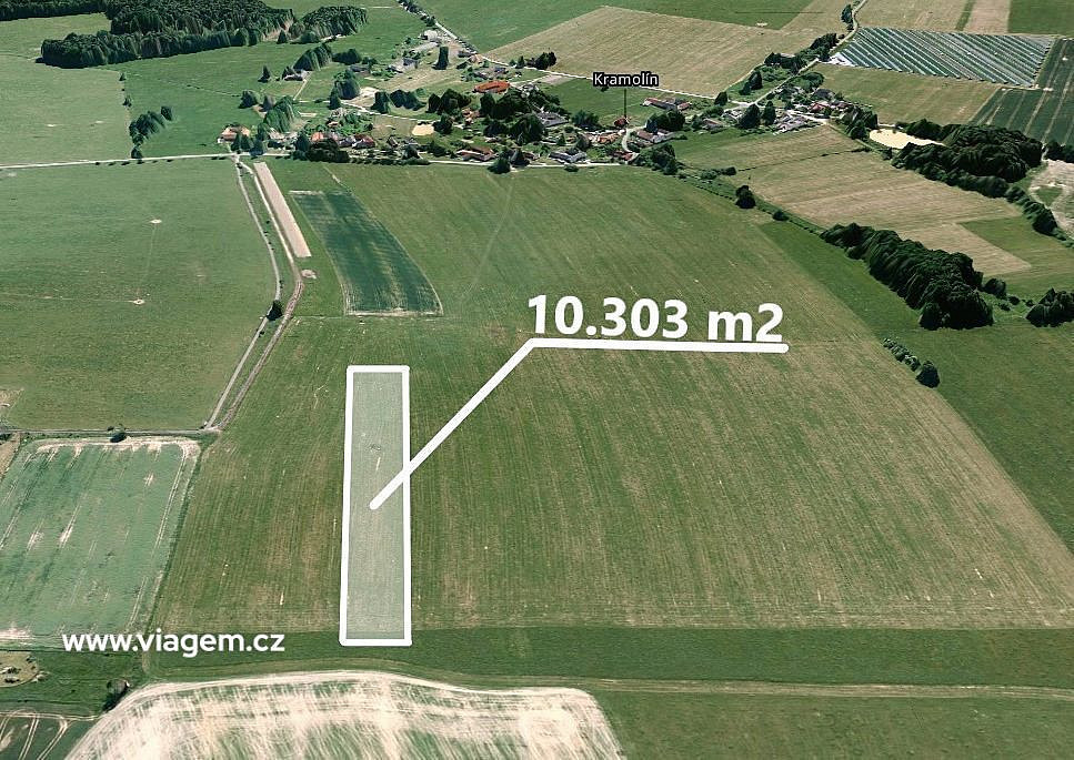 Prodej pole 1 526 m² – fotografie 2