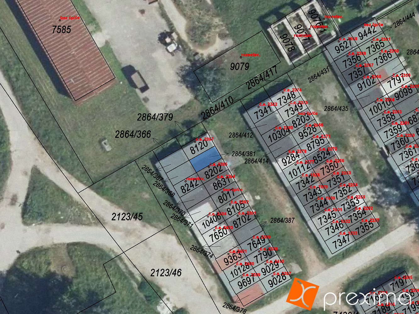 Prodej pozemku 9 m²