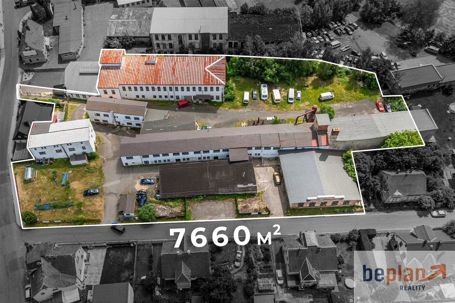 Prodej obchodních prostor 7 660 m²