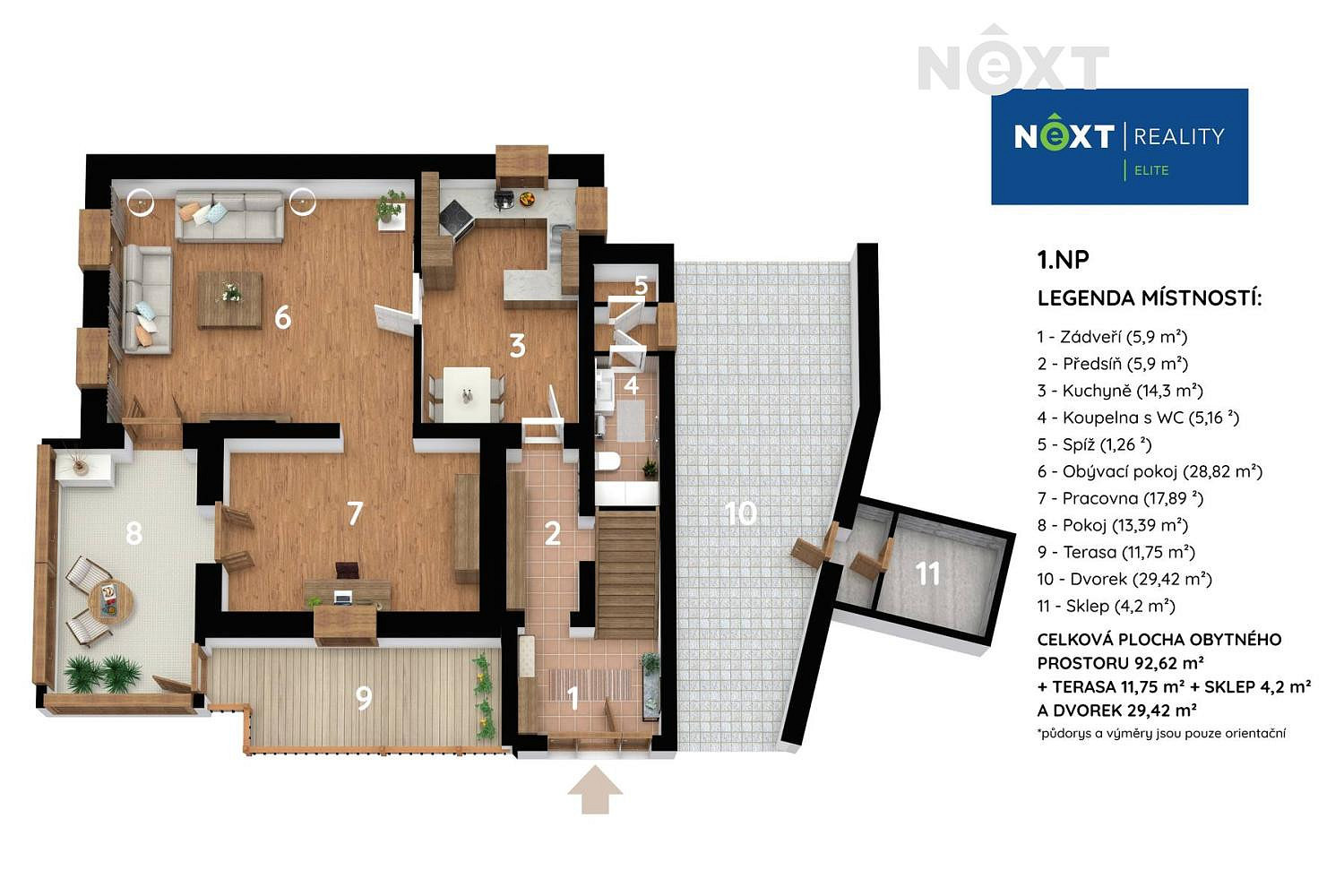 Prodej domu 285 m² s pozemkem 1 291 m² – fotografie 4