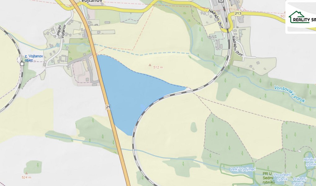 Prodej pole 100 869 m², Vojtanov – náhled fotky 3