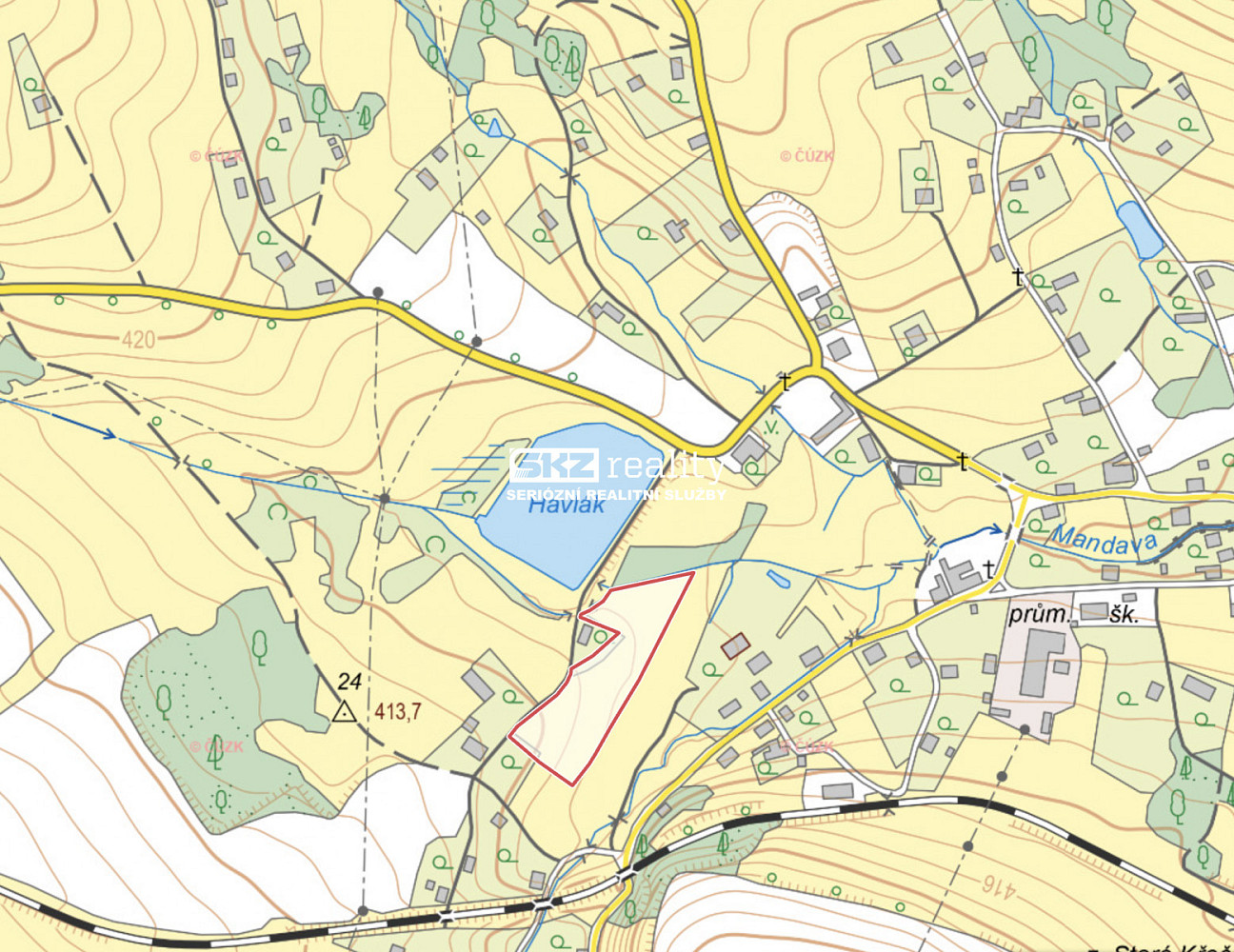 Prodej pole 14 146 m² – fotografie 2