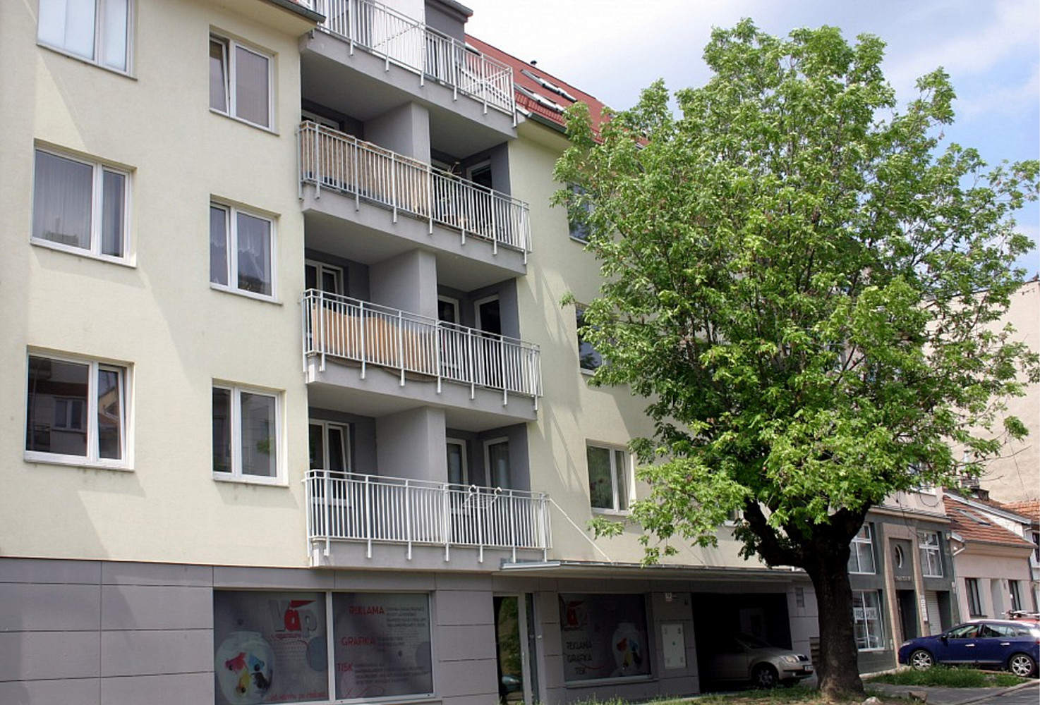 Prodej parkovacího stání na zakladači Brno Královo – pohled 5