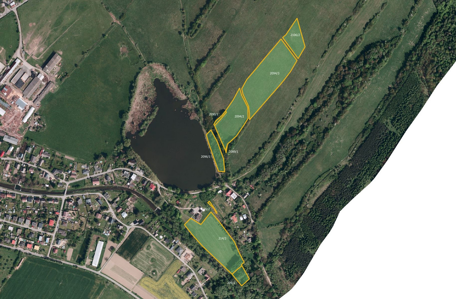Prodej louky 64 132 m²