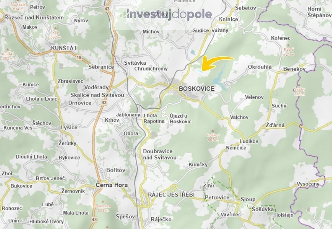 Prodej lesa 1 396 m² – fotografie 4