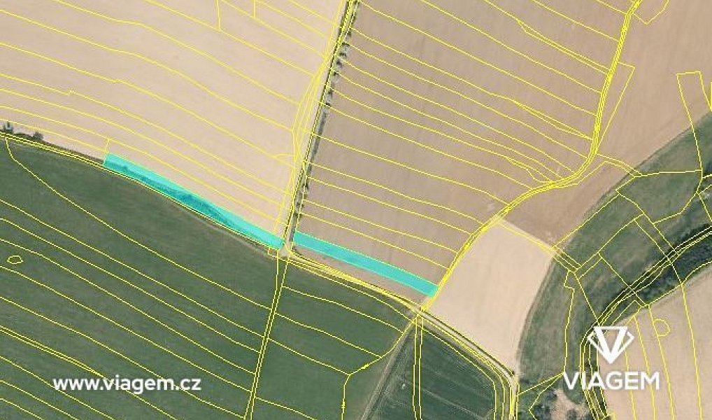Prodej pole 1 212 m², Krtov – náhled fotky 3