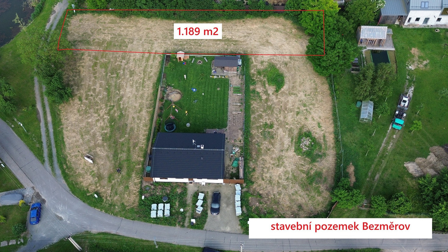 Prodej stavebního pozemku 1 189 m² — photo 2
