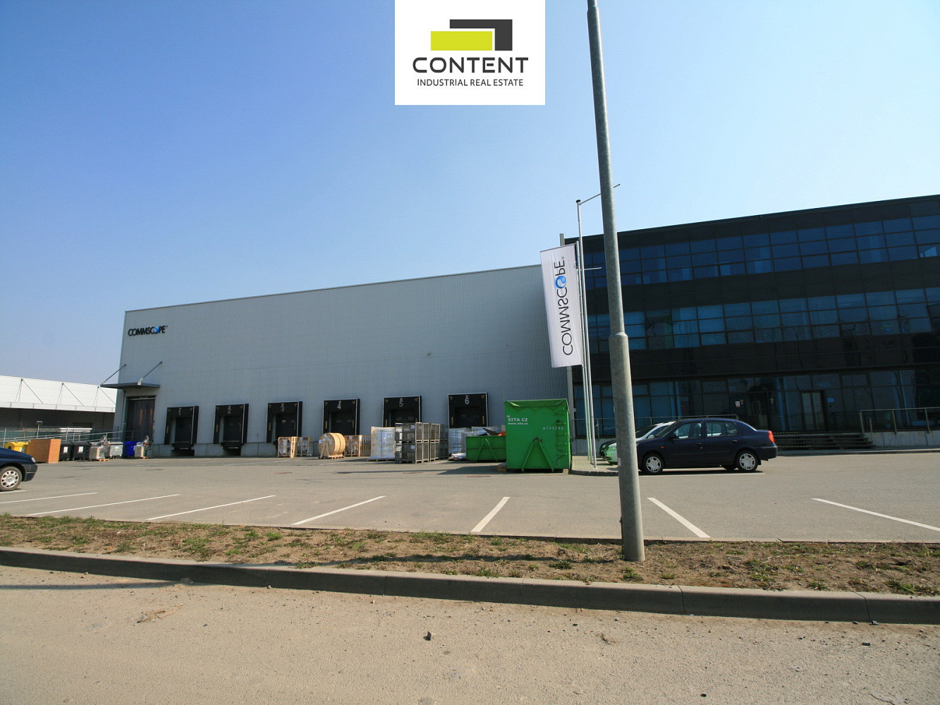 Pronájem skladovacích prostor 2 332 m²