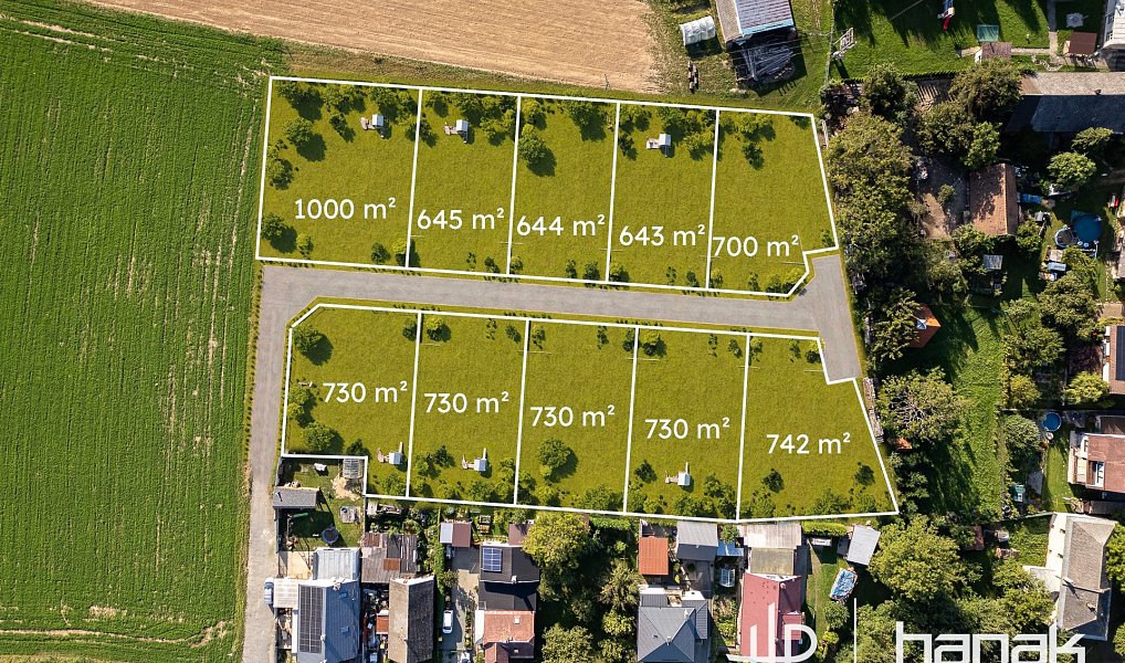 Prodej stavebního pozemku 643 m², Postřelmůvek – náhled fotky 2