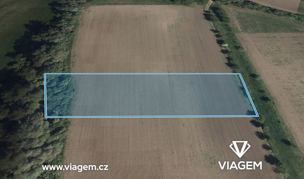 Prodej pole 1 421 m², Hrubá Vrbka – náhled fotky 2
