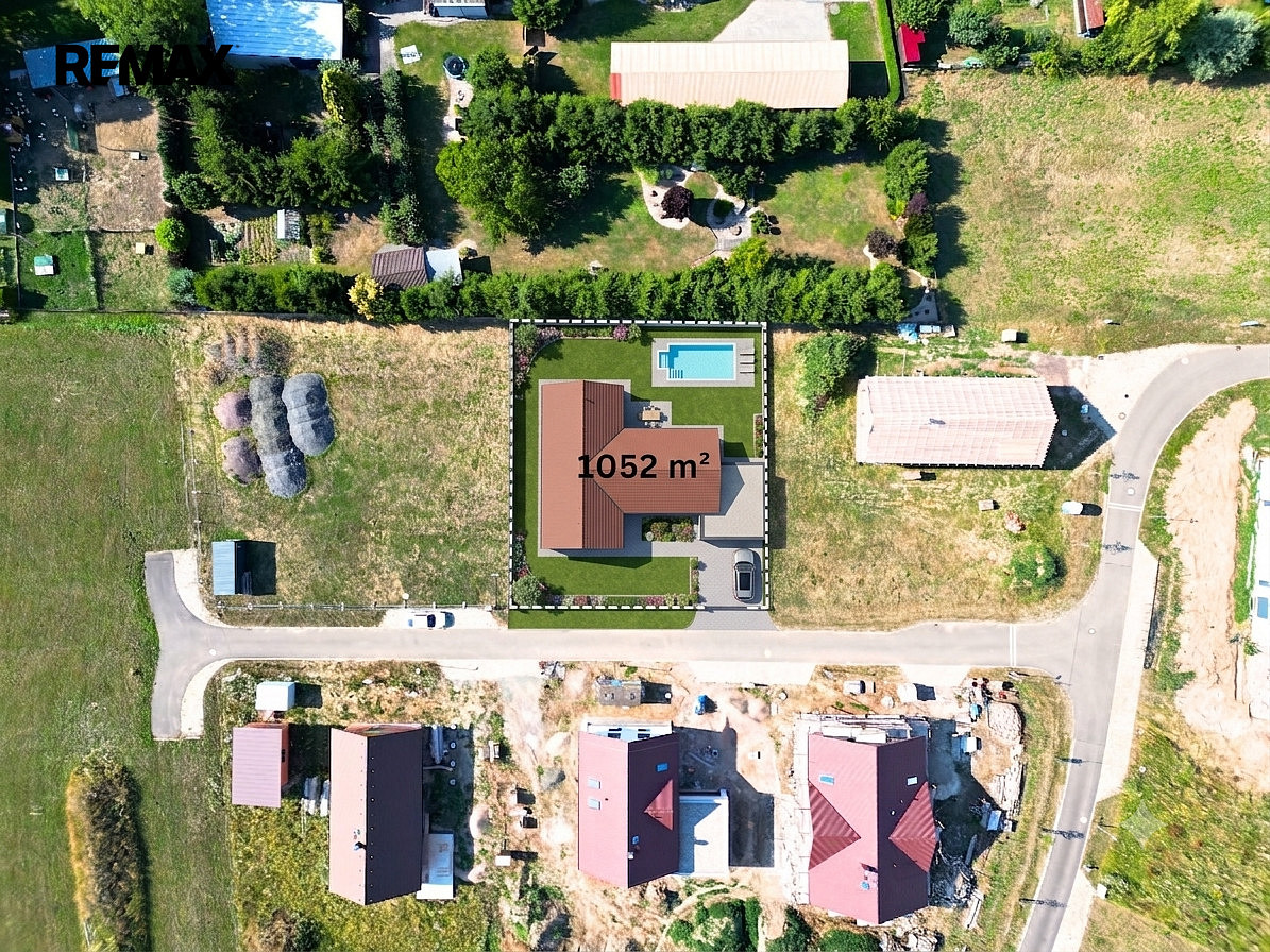 Prodej stavebního pozemku 1 052 m² – fotografie 3