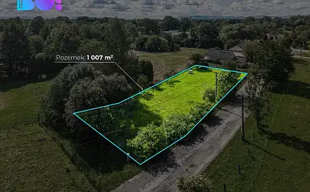 Prodej stavebního pozemku 1 007 m², Karviná