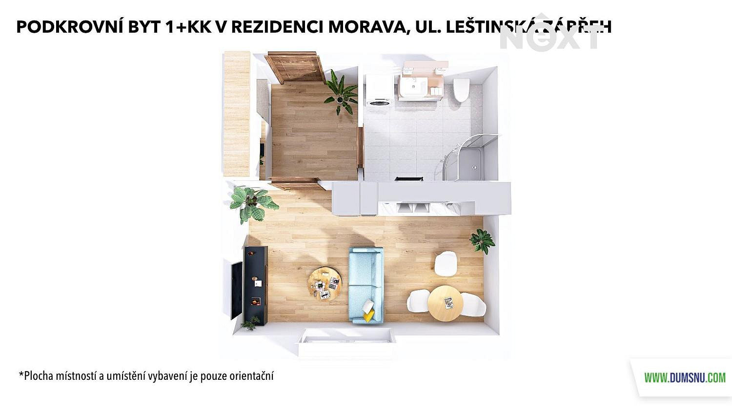 Prodej bytu 1+kk 33 m² — photo 3