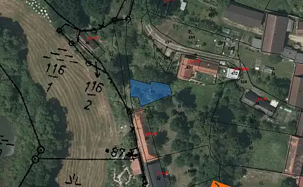 Prodej stavebního pozemku 18 m², Bavorov, okres Strakonice