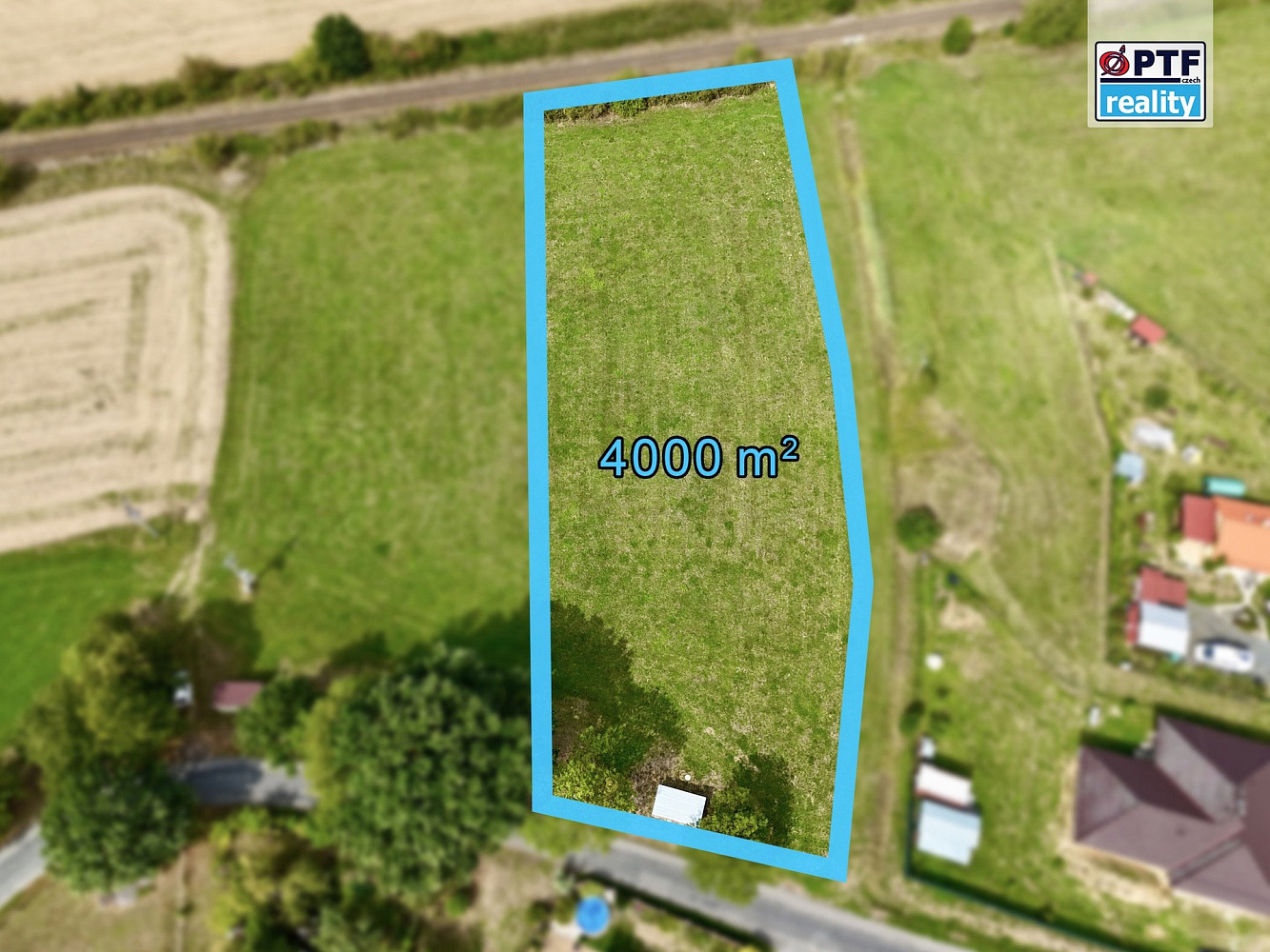 Prodej stavebního pozemku 4 000 m²