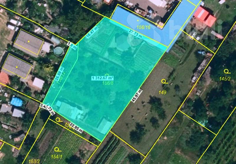 Prodej stavebního pozemku 1 313 m²