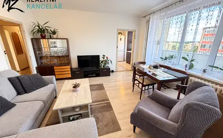 Prodej bytu 4+1 82 m², Nádražní, Chropyně, okres Kroměříž