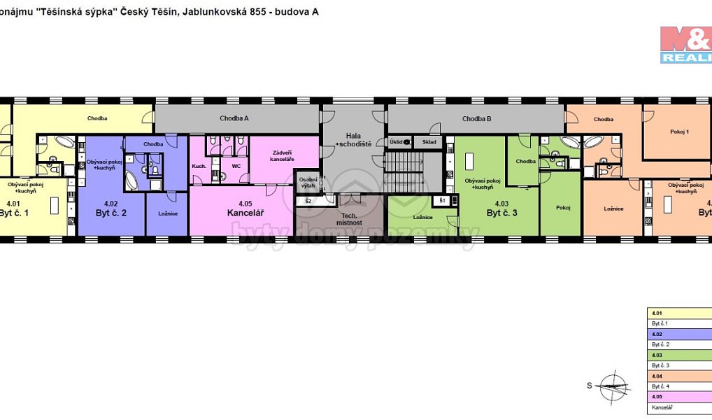 Pronájem bytu 3+kk 109 m², Český Těšín – náhled fotky 4