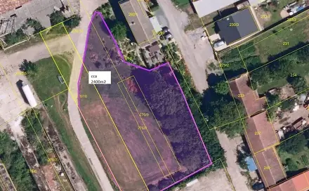 Prodej komerčního pozemku 1 900 m², Zbýšov, okres Vyškov