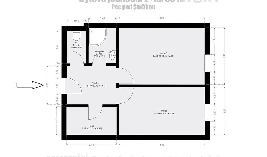 Prodej bytu 2+kk 35 m², Pec pod Sněžkou – náhled fotky 29