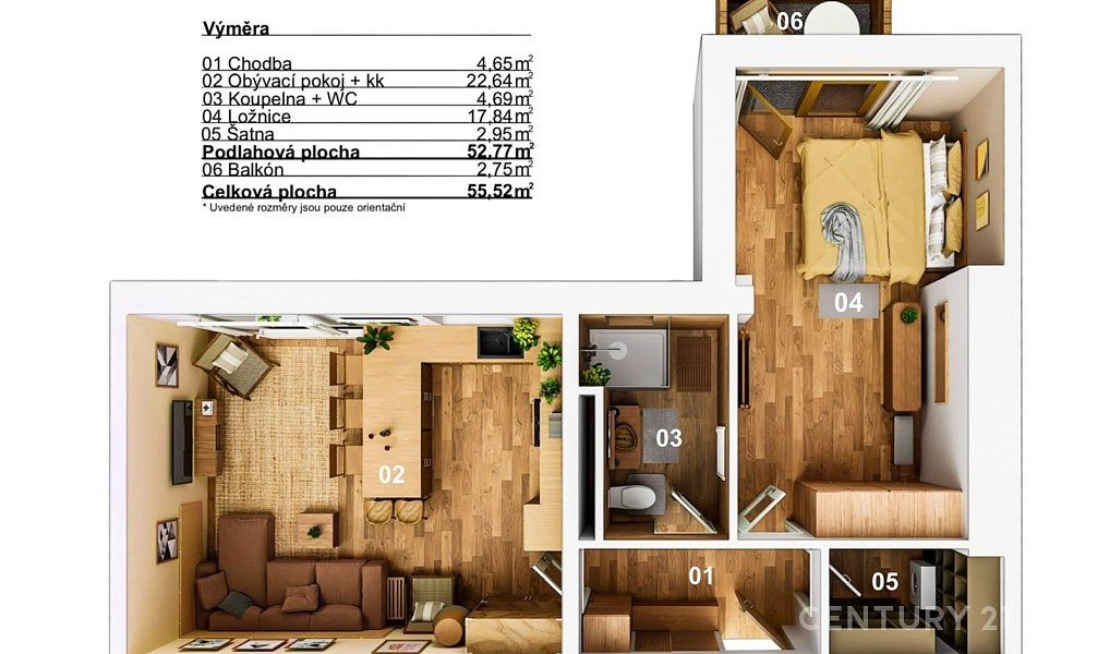 Prodej bytu 2+kk 60 m², Jablonec nad Nisou – náhled fotky 16