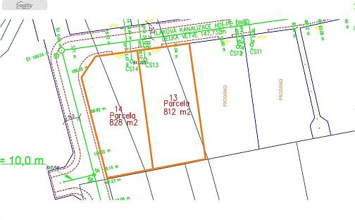 Prodej stavebního pozemku 806 m², Svinařov, okres Kladno