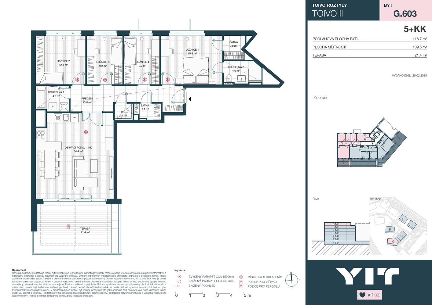 Prodej bytu 5+kk 110 m² – fotografie 2
