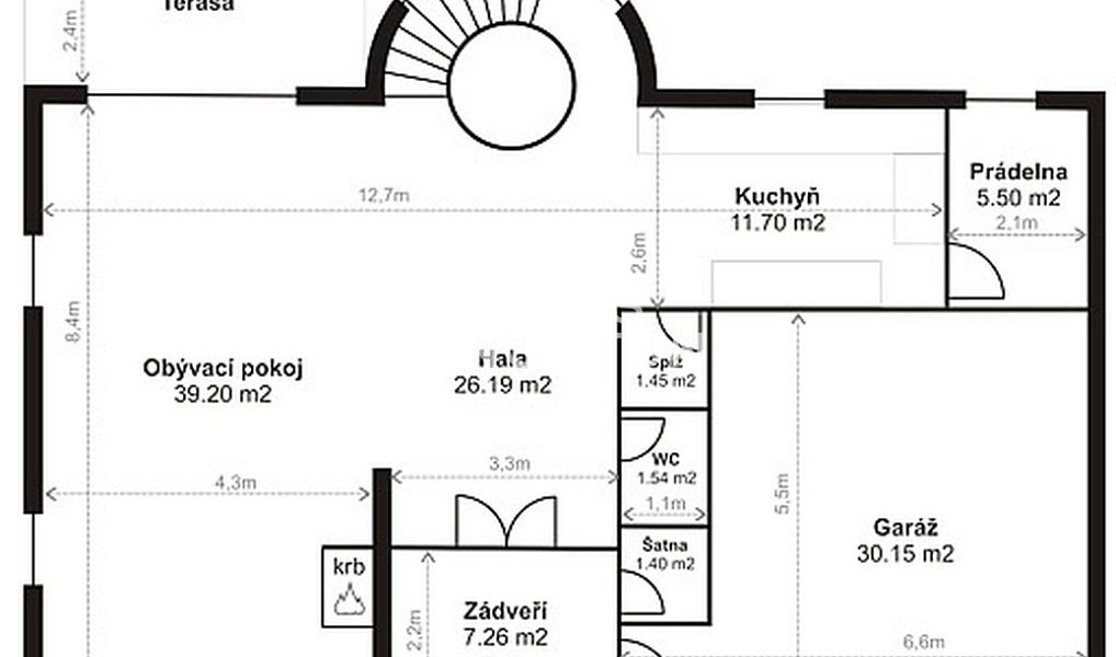 Pronájem domu 270 m² s pozemkem 429 m², Praha – náhled fotky 15