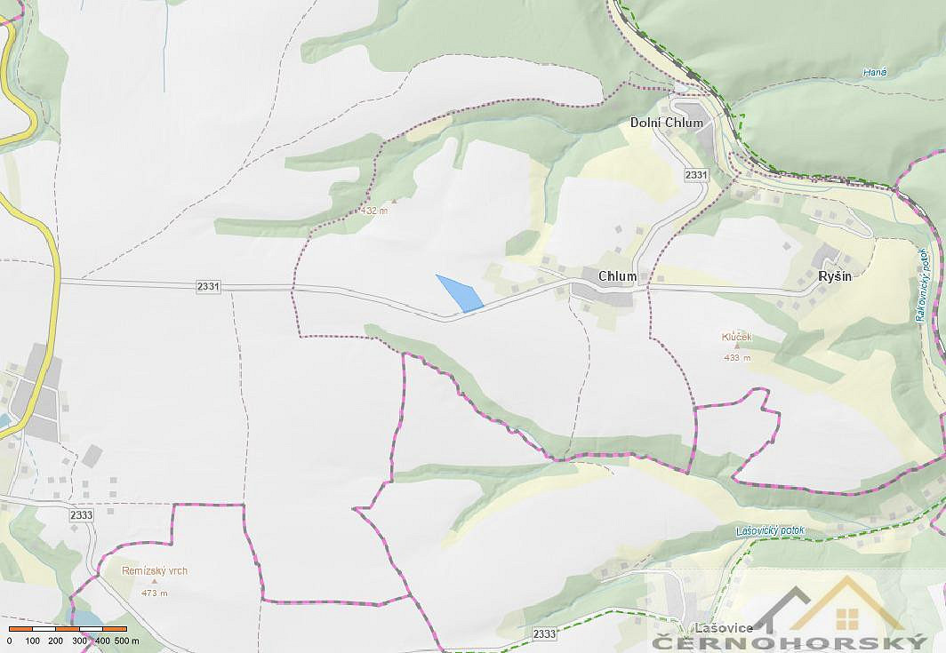 Prodej pole 13 563 m²
