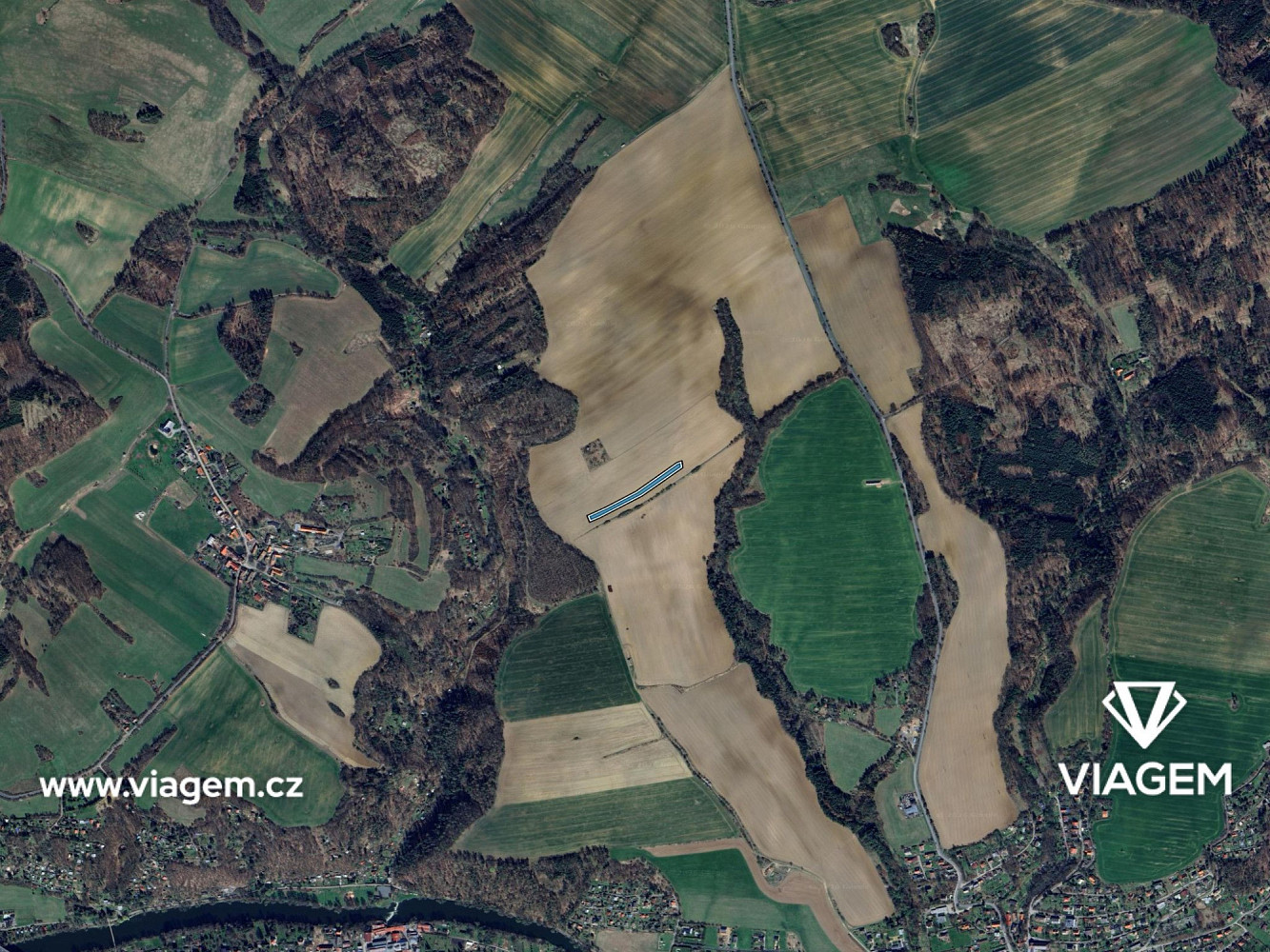 Prodej pole 3 539 m² – fotografie 3