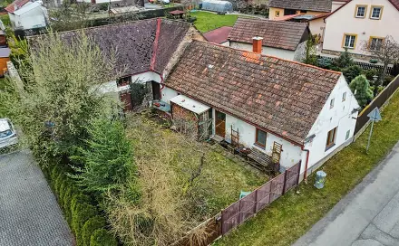 Pronájem domu 54 m² s pozemkem 306 m², Dlouhá Lhota, okres Příbram