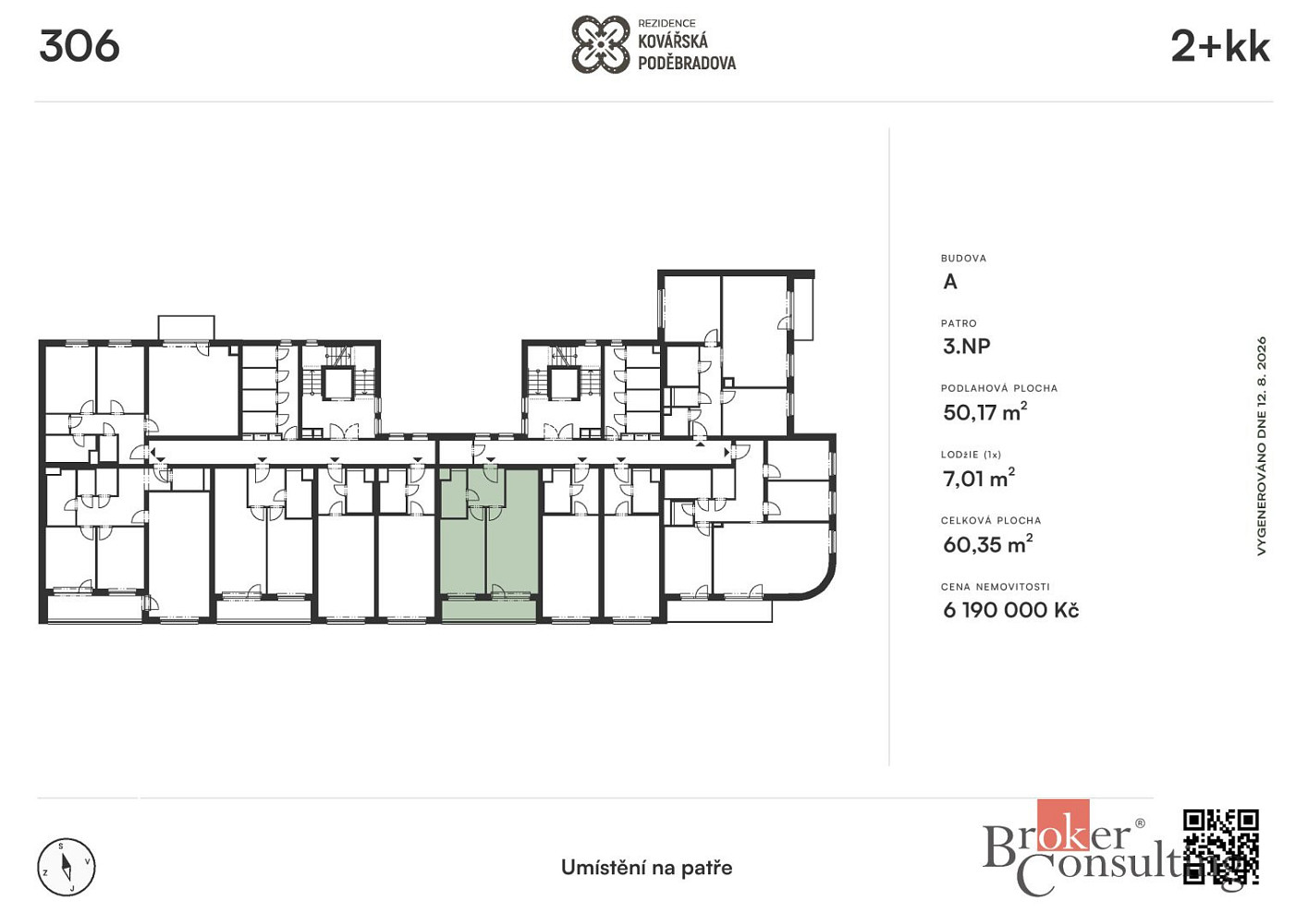 Prodej bytu 2+kk 60 m² – fotografie 4