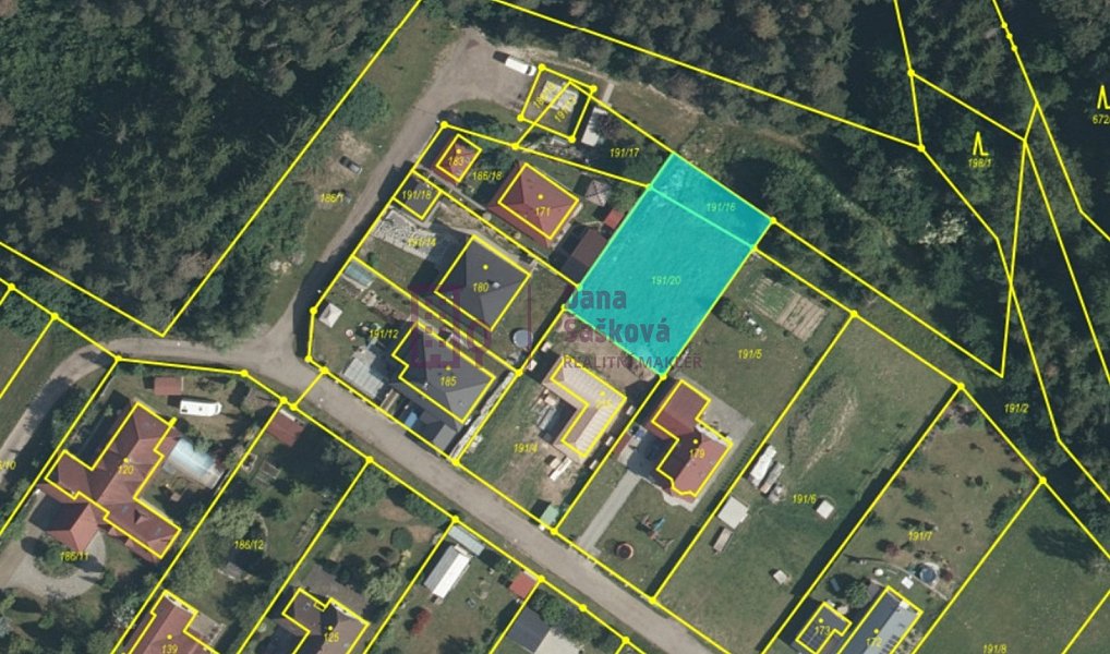 Prodej stavebního pozemku 836 m², Jindřichův Hradec – náhled fotky 4