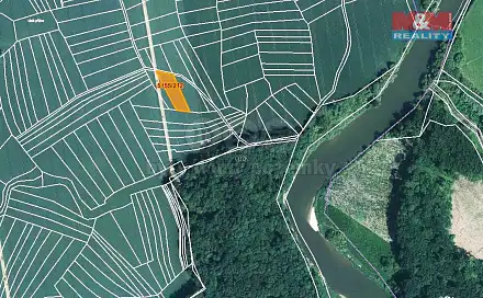 Prodej pole 1 497 m², Vracov, okres Hodonín