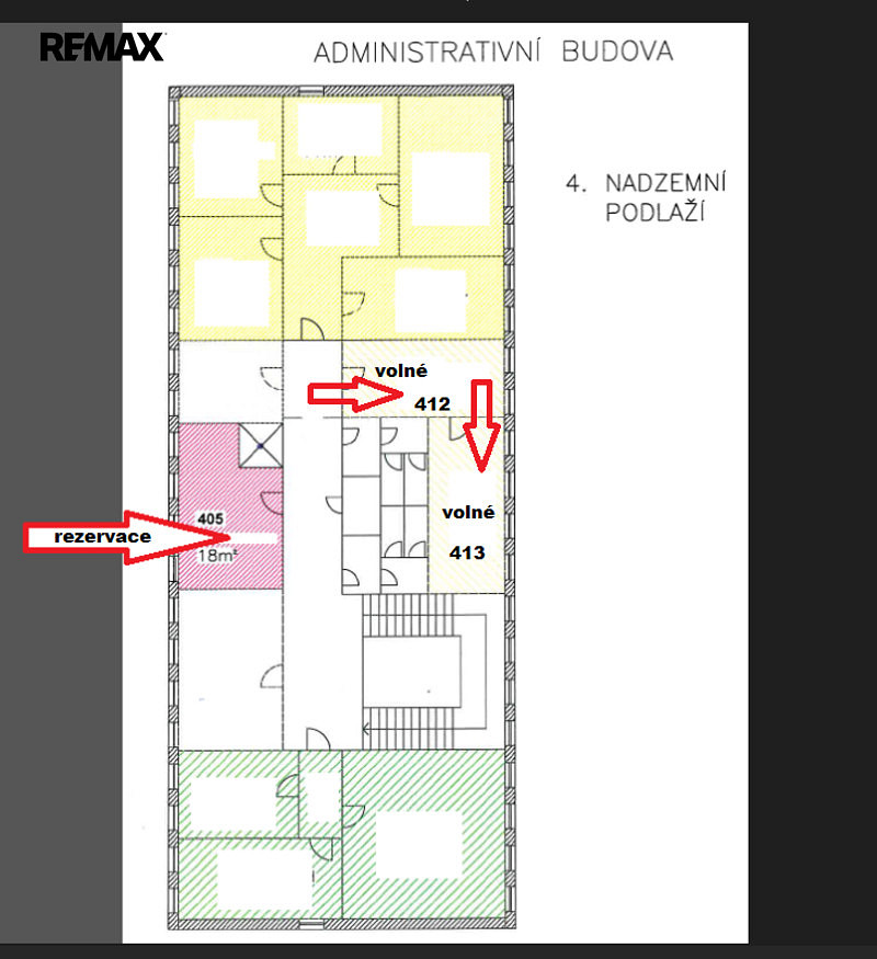 Pronájem kanceláře 36 m² – fotografie 2