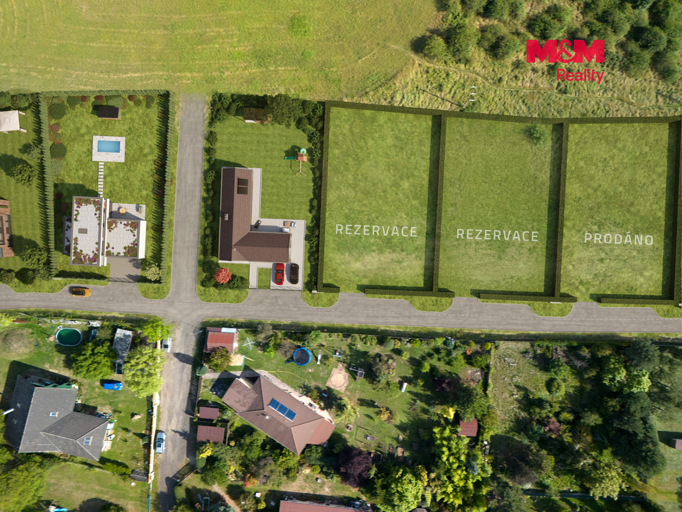 Prodej stavebního pozemku 1 009 m² – fotografie 2
