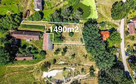 Prodej stavebního pozemku 1 490 m², Bavorov, okres Strakonice
