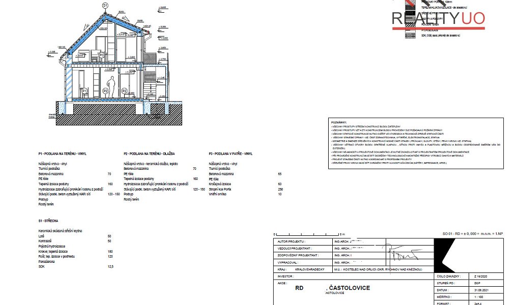 Prodej stavebního pozemku 251 m², Častolovice – náhled fotky 6