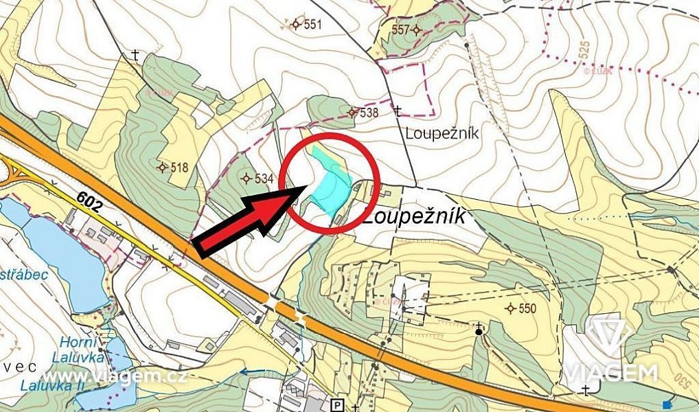 Prodej pole 4 473 m², Velké Meziříčí – náhled fotky 4