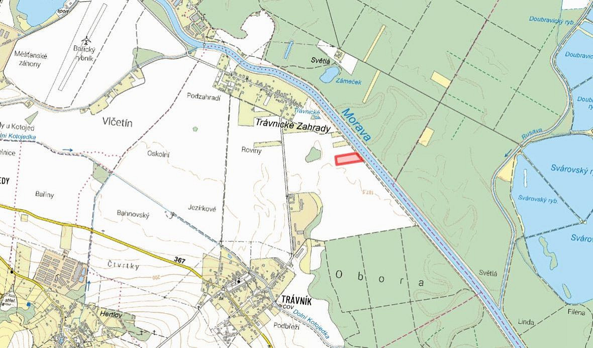 Prodej pole 12 562 m² — photo 2