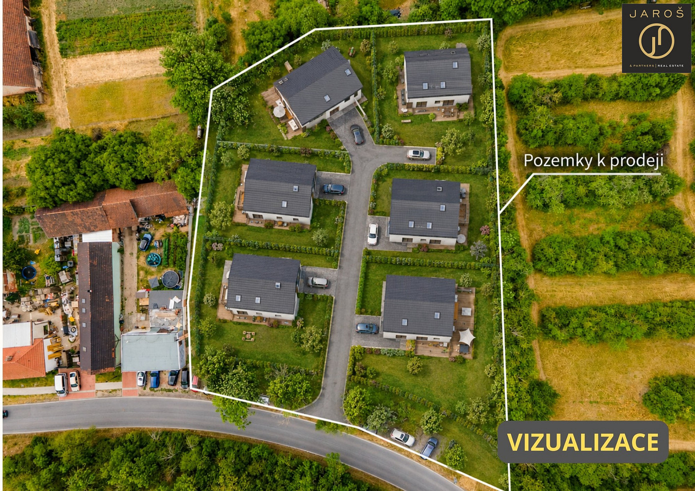 Prodej stavebního pozemku 800 m²