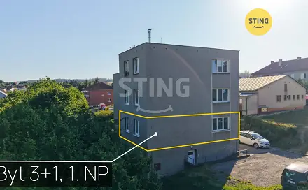 Prodej bytu 3+1 64 m², Sportovní, Konice, okres Prostějov