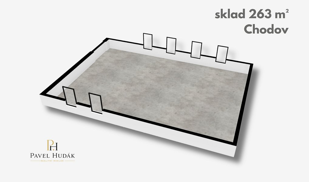 Pronájem skladovacích prostor 263 m², Chodov – náhled fotky 2